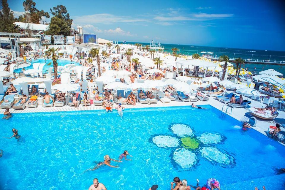 с террасой Sea View/ 44 жемчужина в аркадии Апартаменти *